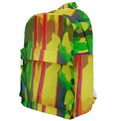 Abstract-vibrant-colour-botany Classic Backpack by Ket1n9