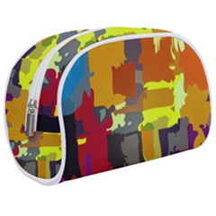 Abstract-vibrant-colour Make Up Case (medium) by Ket1n9