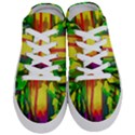 Abstract-vibrant-colour-botany Half Slippers View1