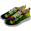 Abstract-vibrant-colour-botany Mens Athletic Shoes View2