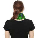 Abstract-vibrant-colour-botany Face Covering Bandana (Triangle) View2