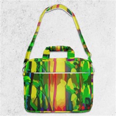 Abstract-vibrant-colour-botany Macbook Pro 13  Shoulder Laptop Bag  by Ket1n9