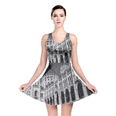 Architecture-parliament-landmark Reversible Skater Dress by Ket1n9