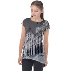 Architecture-parliament-landmark Cap Sleeve High Low Top by Ket1n9