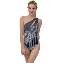 Architecture-parliament-landmark To One Side Swimsuit by Ket1n9