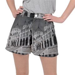 Architecture-parliament-landmark Women s Ripstop Shorts