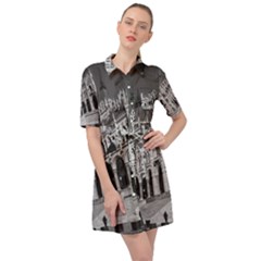 Architecture-parliament-landmark Belted Shirt Dress by Ket1n9