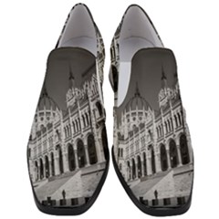 Architecture-parliament-landmark Women Slip On Heel Loafers by Ket1n9