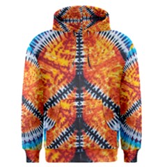 Tie Dye Peace Sign Men s Core Hoodie by Ket1n9