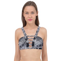 Architecture-parliament-landmark Cage Up Bikini Top by Ket1n9