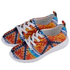 Tie Dye Peace Sign Women s Lightweight Sports Shoes by Ket1n9