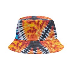 Tie Dye Peace Sign Bucket Hat by Ket1n9