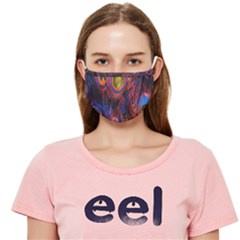 Pretty Peacock Feather Cloth Face Mask (adult) by Ket1n9