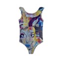 Graffiti-mural-street-art-painting Kids  Frill Swimsuit View1