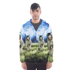 Astronaut Men s Hooded Windbreaker