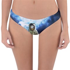 Astronaut Reversible Hipster Bikini Bottoms by Ket1n9