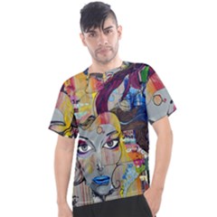 Graffiti-mural-street-art-painting Men s Sport Top by Ket1n9