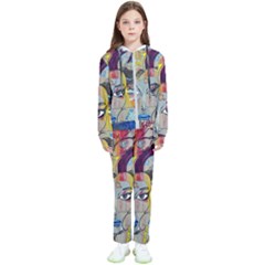 Graffiti-mural-street-art-painting Kids  Tracksuit by Ket1n9