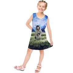 Astronaut Kids  Tunic Dress by Ket1n9