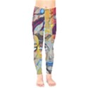 Graffiti-mural-street-art-painting Kids  Classic Winter Leggings View1