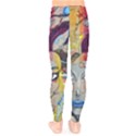 Graffiti-mural-street-art-painting Kids  Classic Winter Leggings View2