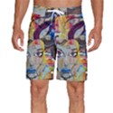 Graffiti-mural-street-art-painting Men s Beach Shorts View1