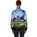 Astronaut Women s High Neck Windbreaker View2