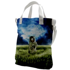 Astronaut Canvas Messenger Bag by Ket1n9