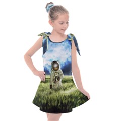 Astronaut Kids  Tie Up Tunic Dress by Ket1n9