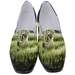 Astronaut Women s Classic Loafer Heels by Ket1n9