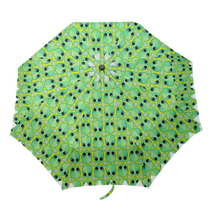 Alien Pattern- Folding Umbrellas