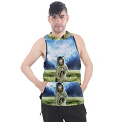 Astronaut Men s Sleeveless Hoodie by Ket1n9