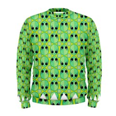 Alien Pattern- Men s Sweatshirt by Ket1n9