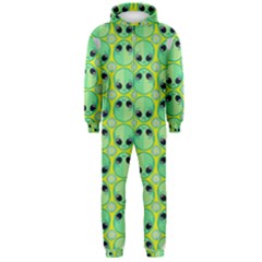 Alien Pattern- Hooded Jumpsuit (men) by Ket1n9