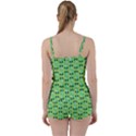 Alien Pattern- Tie Front Two Piece Tankini View2