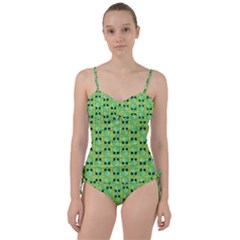 Alien Pattern- Sweetheart Tankini Set by Ket1n9