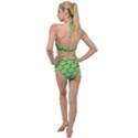 Alien Pattern- Plunging Cut Out Swimsuit View2