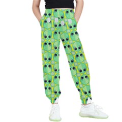 Alien Pattern- Kids  Joggers by Ket1n9