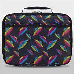 Alien Patterns Vector Graphic Full Print Lunch Bag by Ket1n9