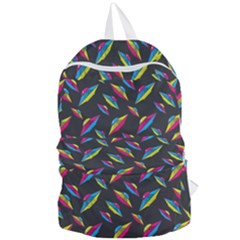 Alien Patterns Vector Graphic Foldable Lightweight Backpack by Ket1n9