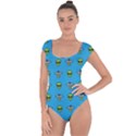 Alien Pattern Short Sleeve Leotard  View1