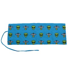 Alien Pattern Roll Up Canvas Pencil Holder (s) by Ket1n9