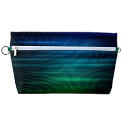 Blue And Green Lines Handbag Organizer by Ket1n9