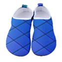 Blue Pattern Plain Cartoon Men s Sock-Style Water Shoes View1