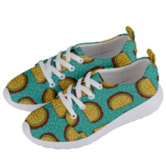 Taco-drawing-background-mexican-fast-food-pattern Women s Lightweight Sports Shoes by Ket1n9