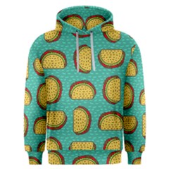 Taco-drawing-background-mexican-fast-food-pattern Men s Overhead Hoodie by Ket1n9