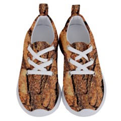 Bark Texture Wood Large Rough Red Wood Outside California Running Shoes by Ket1n9