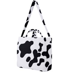 Cow Pattern Square Shoulder Tote Bag by Ket1n9