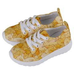 Cheese-slices-seamless-pattern-cartoon-style Kids  Lightweight Sports Shoes by Ket1n9