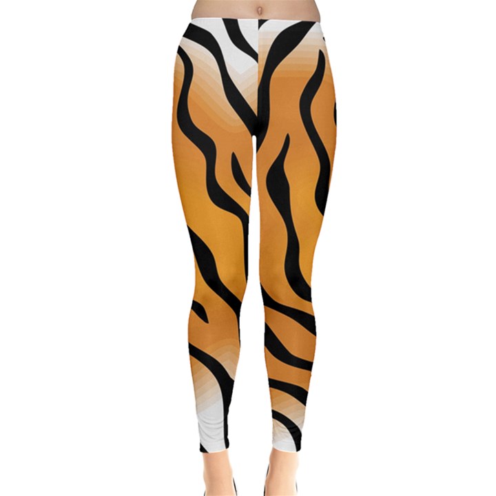 Tiger Skin Pattern Everyday Leggings 